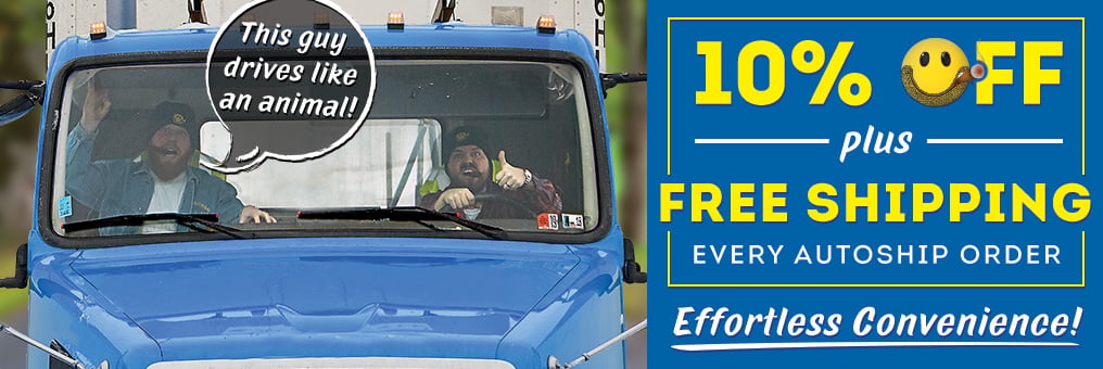 10% Off plus Free Shipping on every Autoship Order