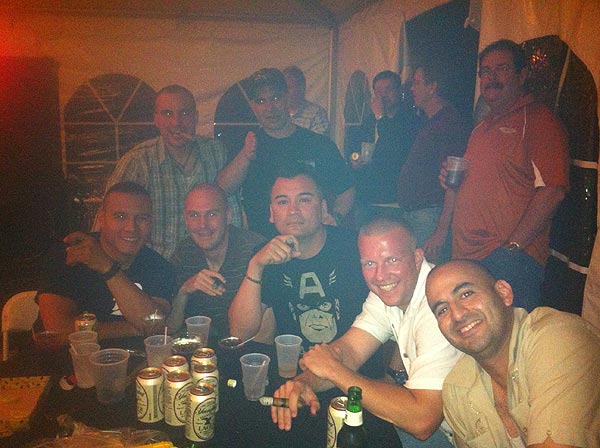 "USMC. Our reunion after returning from OEF"