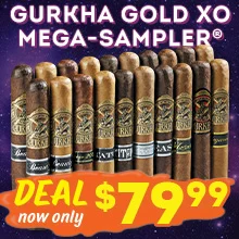 Gurkha Gold XO Mega-Sampler - Deal Now Only $79.99